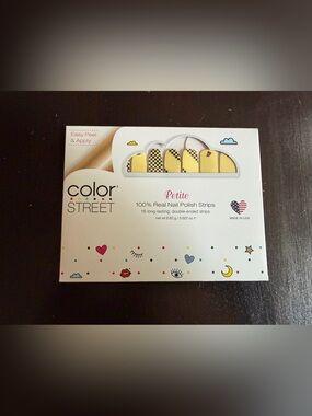 Color Street Checks n’ Cherries Nail Polish Strips